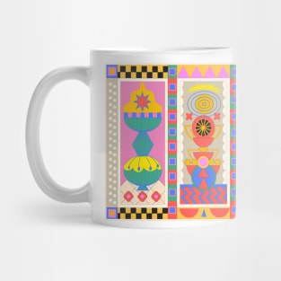 Summer's  geometric Beat Mug